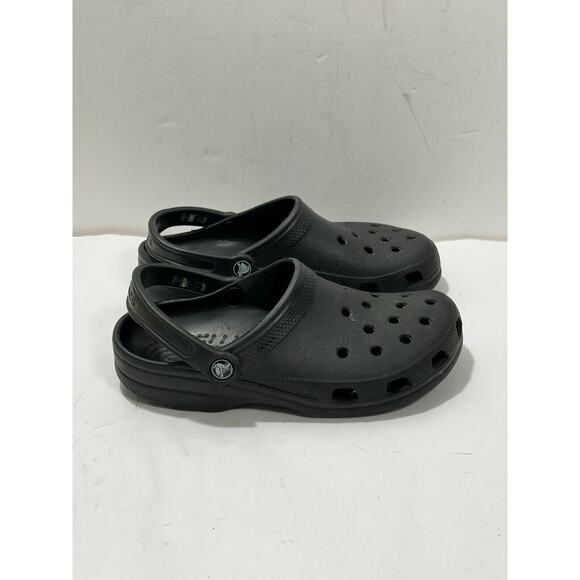 Crocs Unisex Adult's Classic Original Clog Color Black Size Men 6 - Women 8 - Picture 2 of 9